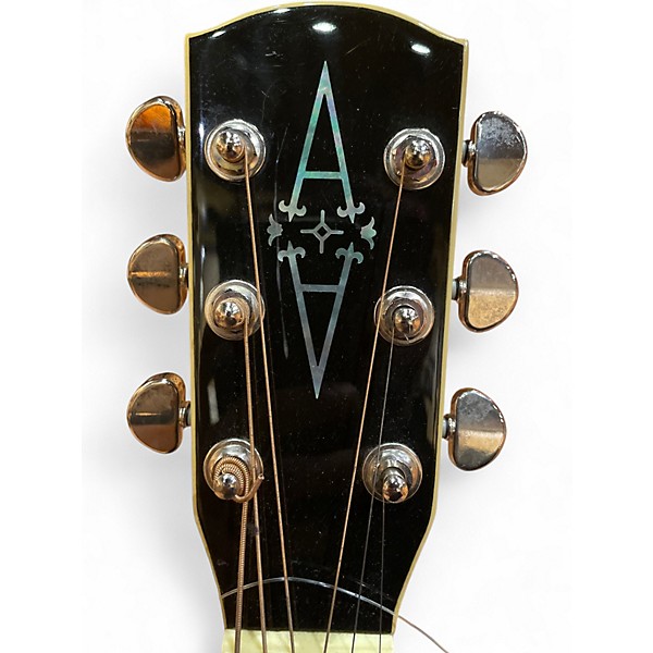 Used Alvarez AD60SC Dreadnought BLACK Acoustic Electric Guitar
