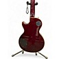 Used Epiphone Les Paul Custom Jerry Cantrell Maroon Solid Body Electric Guitar