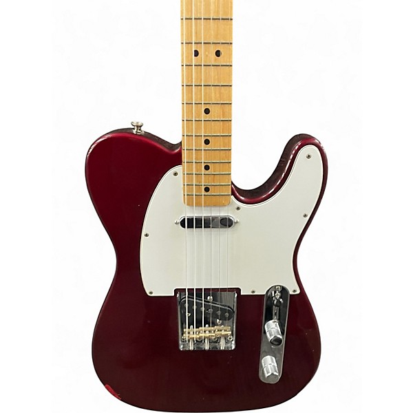 Used Fender Standard Telecaster Midnight Wine Solid Body Electric Guitar