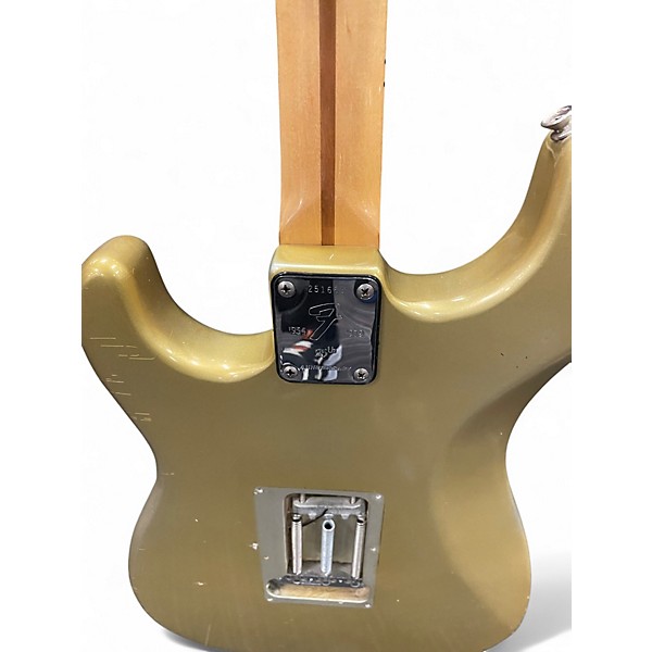 Vintage 1979 Fender 1979 25th anniversary strat Gold Solid Body Electric Guitar