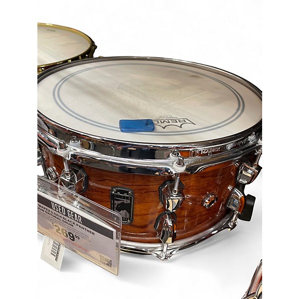 Used Mapex 6.5X14 Black Panther Shadow Natural Drum