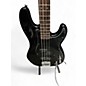 Used Squier Affinity PJ Bass Black Electric Bass Guitar
