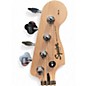 Used Squier Affinity PJ Bass Black Electric Bass Guitar