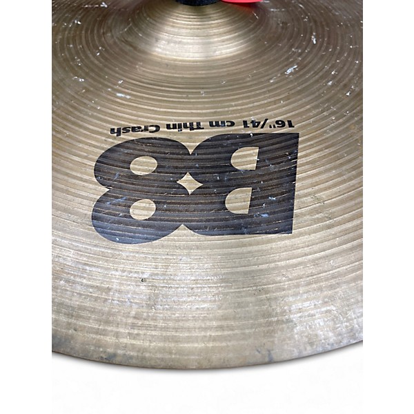 Used SABIAN 16in B8 Thin Crash Cymbal