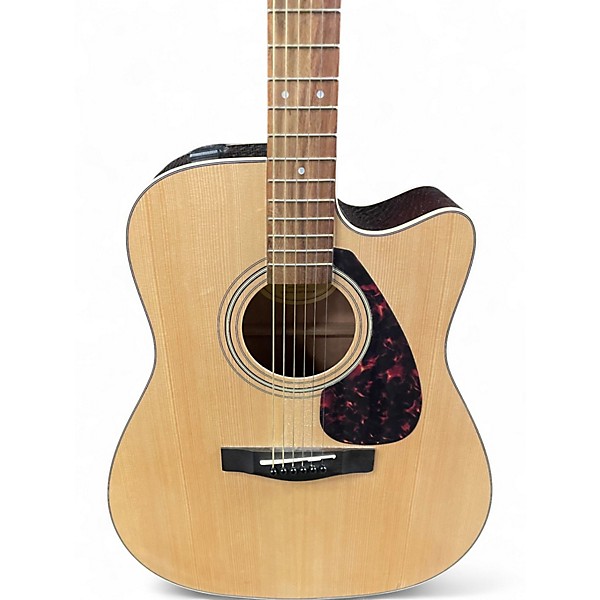 Used Yamaha FX335C Natural Acoustic Electric Guitar