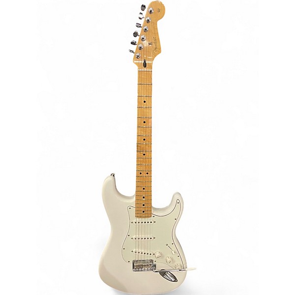 Used Fender Player Stratocaster Polar White Solid Body Electric Guitar