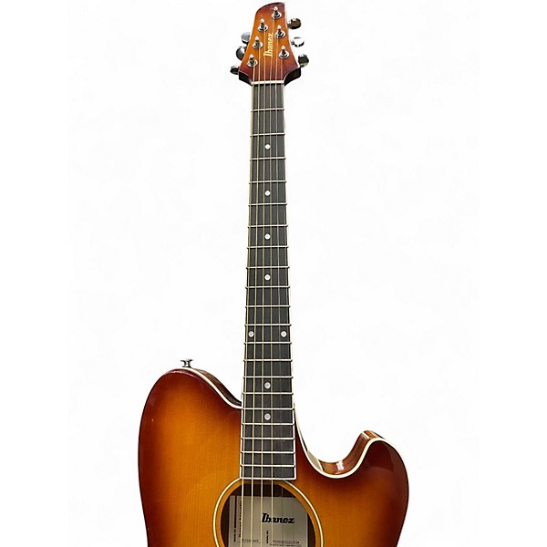 Used Ibanez TCY10E Talman Sunburst Acoustic Electric Guitar