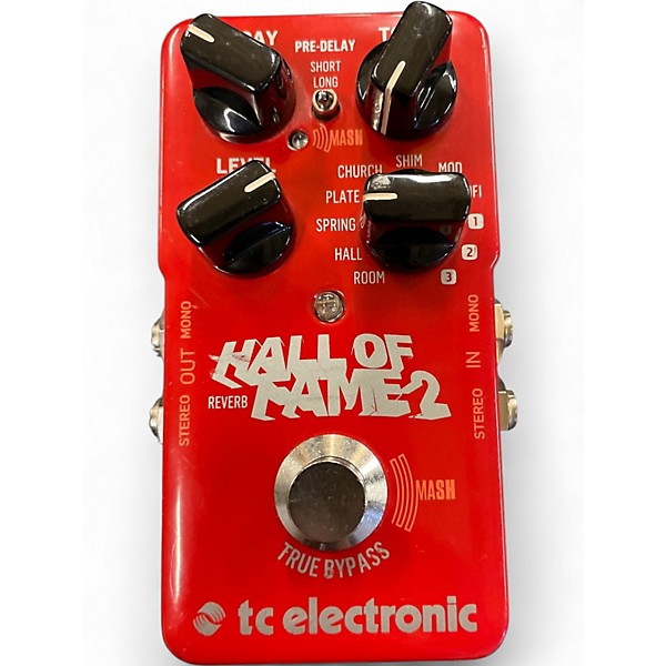 Used TC Electronic Hall Of Fame 2 Reverb Effect Pedal
