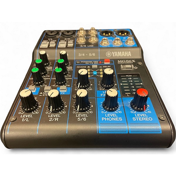 Used Yamaha MG06X Unpowered Mixer