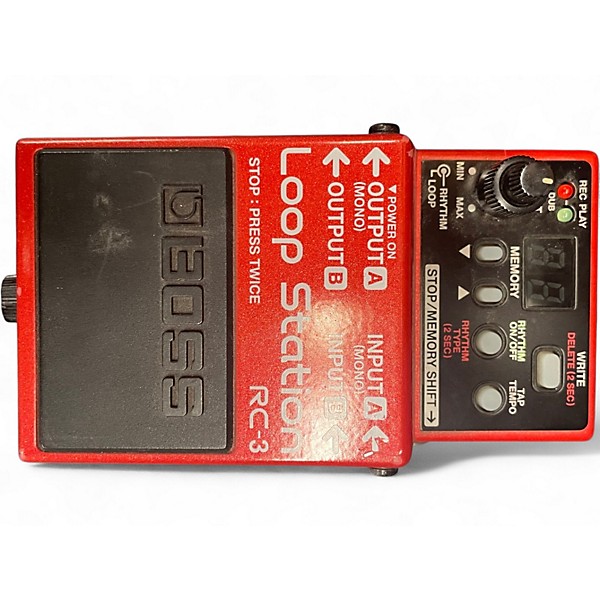 Used BOSS RC3 Loop Station Pedal