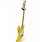 Used Squier Bullet Stratocaster yellow Solid Body Electric Guitar