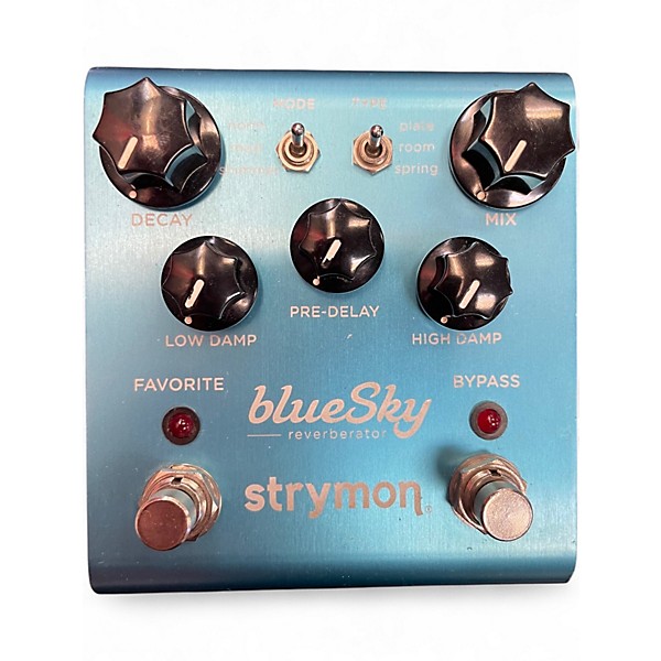 Used 2010 Strymon Bluesky Reverb Effect Pedal