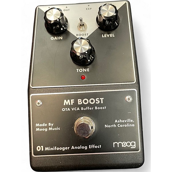 Used Moog Minifooger MF Boost Effect Pedal