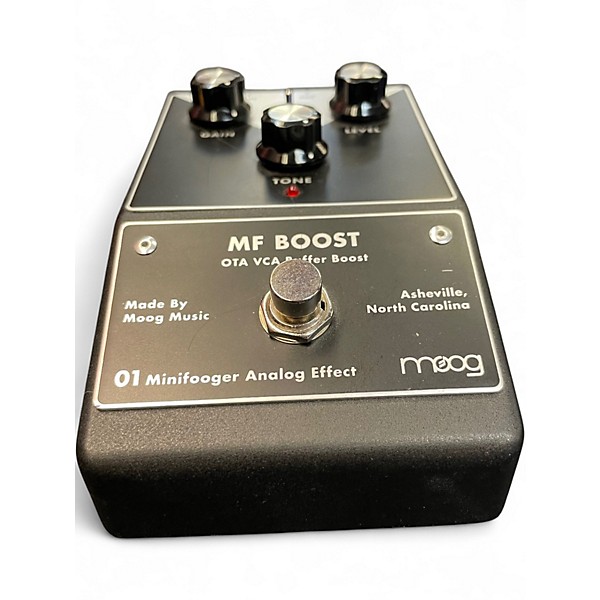Used Moog Minifooger MF Boost Effect Pedal