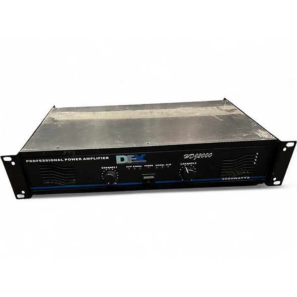 Used DFX Professional Audio HDJ2000 Power Amp