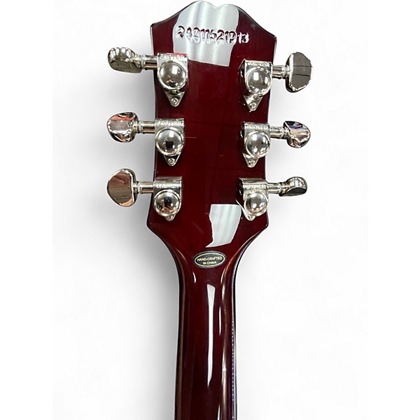 Used Epiphone Les Paul Standard 60s Figured Fireball Solid Body Electric Guitar