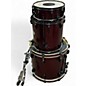 Used Pearl 3 Piece EX EXPORT SERIES THREE PIECE KIT Trans Crimson Red Drum Kit thumbnail