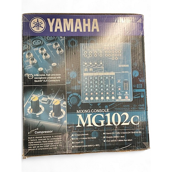 Used Yamaha MG102C Unpowered Mixer
