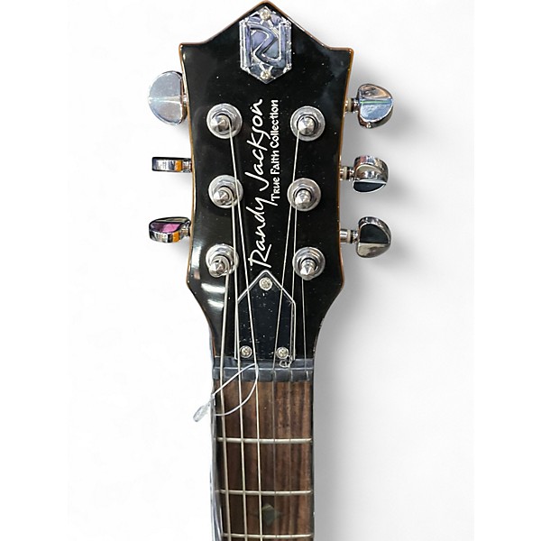 Used Randy Jackson TRUE FAITH COLLECTION DOUBLE CYAWAY Black Solid Body Electric Guitar