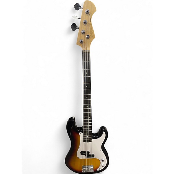 Used Donner STANDARD SERIES 2 Color Sunburst Electric Bass Guitar