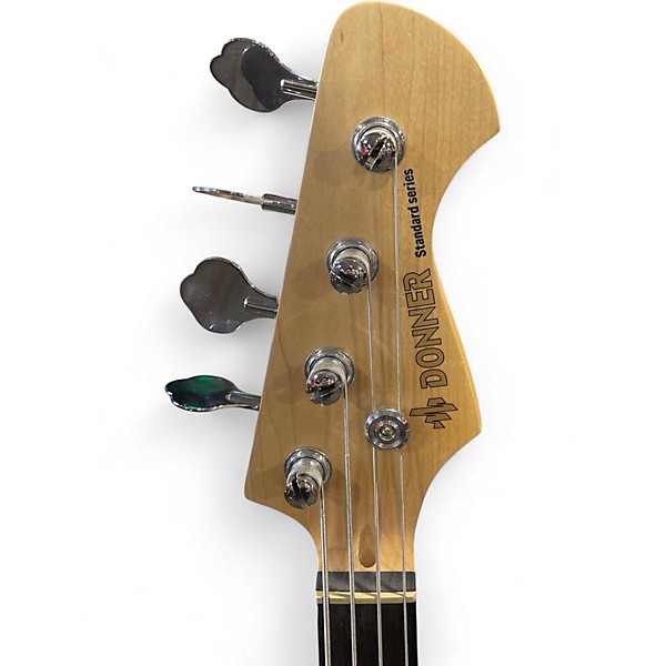Used Donner STANDARD SERIES 2 Color Sunburst Electric Bass Guitar