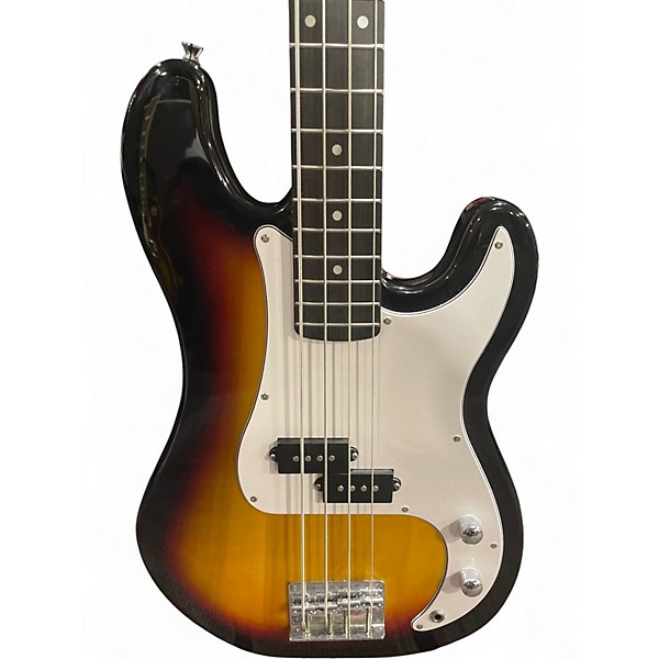 Used Donner STANDARD SERIES 2 Color Sunburst Electric Bass Guitar