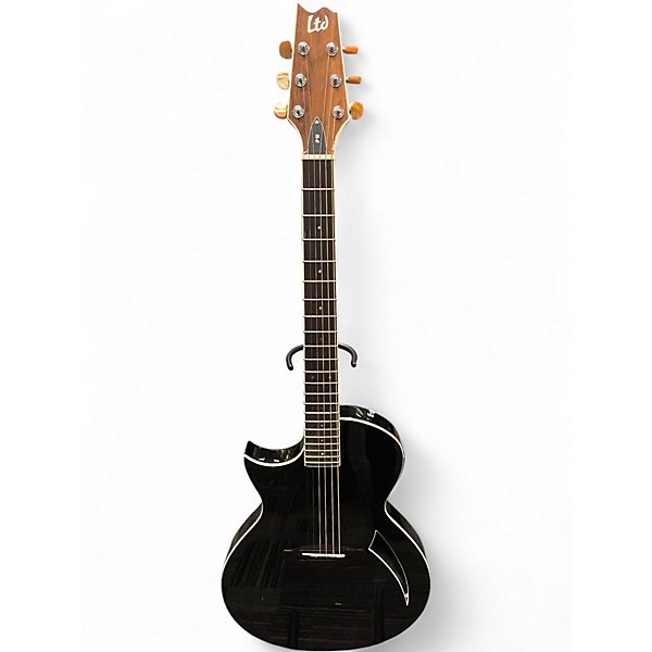 Used ESP LTD TL6 LEFTY BLACK Acoustic Electric Guitar