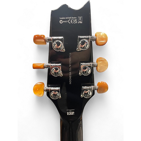Used ESP LTD TL6 LEFTY BLACK Acoustic Electric Guitar