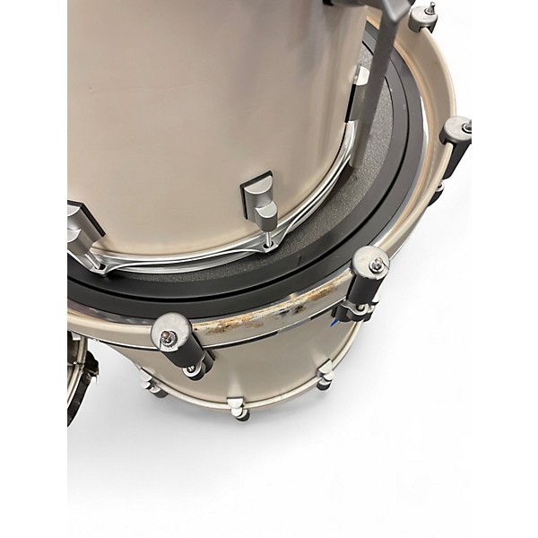 Used DrumCraft 4 Piece Series 8 Limited Edition WHITE Drum Kit