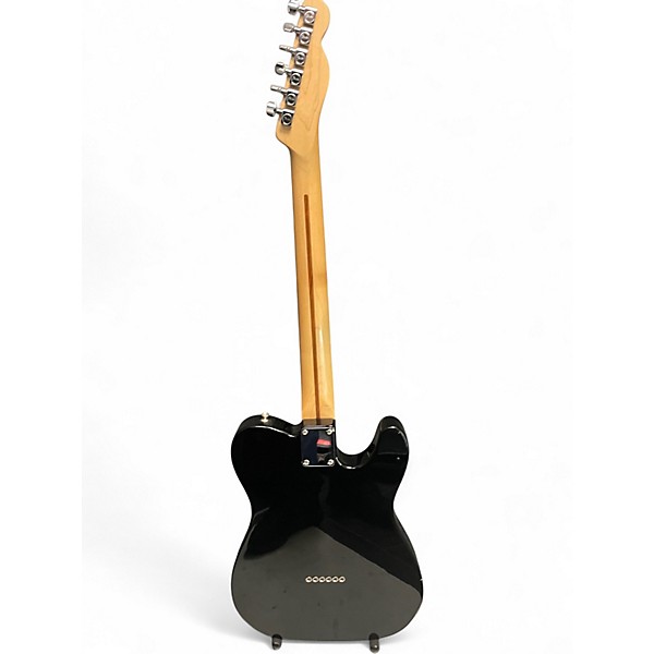 Used Fender Standard Telecaster Left Handed Black Electric Guitar