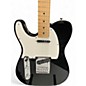 Used Fender Standard Telecaster Left Handed Black Electric Guitar