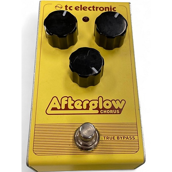 Used TC Electronic AFTERGLOW CHORUS Effect Pedal