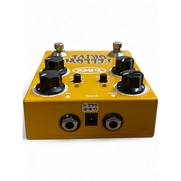 Used T-Rex Engineering Yellow Drive Distortion Effect Pedal