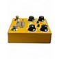 Used T-Rex Engineering Yellow Drive Distortion Effect Pedal