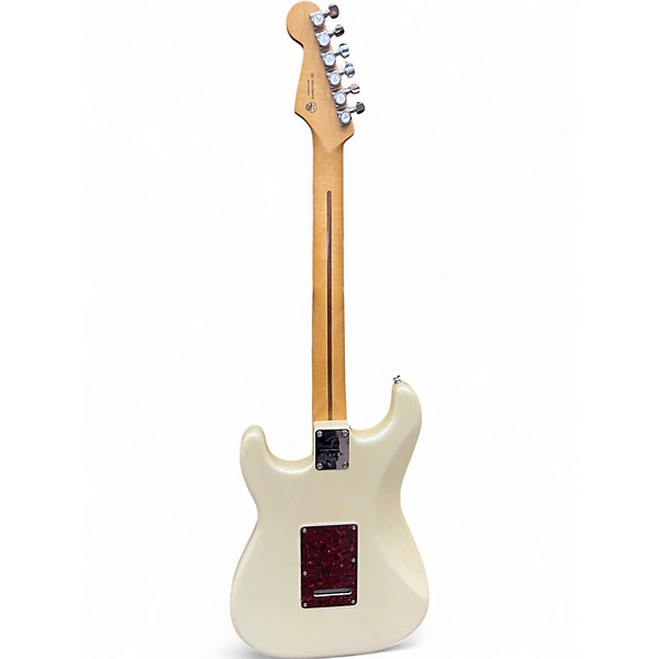 Used Fender Player Plus Stratocaster Olympic Pearl Solid Body Electric Guitar