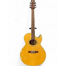 Used Washburn EA8N Natural Acoustic Electric Guitar
