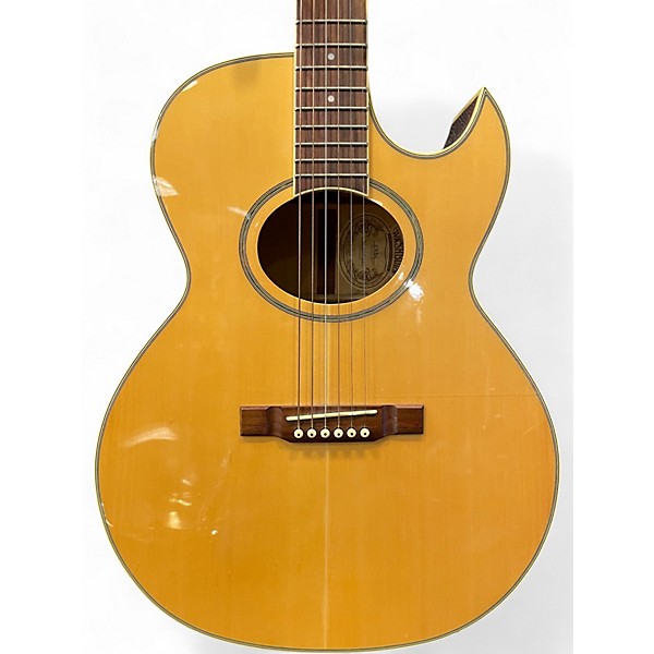 Used Washburn EA8N Natural Acoustic Electric Guitar