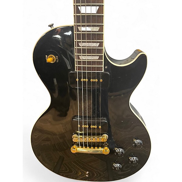Used 2010 Gibson Les Paul Classic Ebony Solid Body Electric Guitar