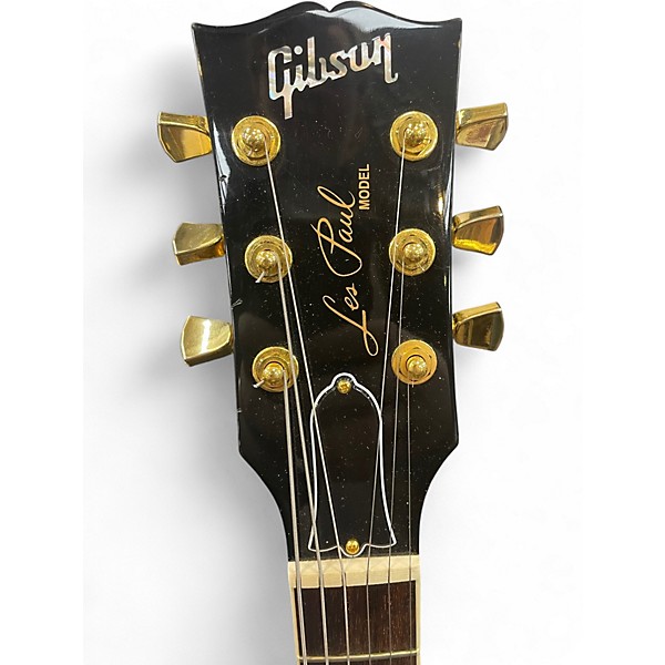 Used 2010 Gibson Les Paul Classic Ebony Solid Body Electric Guitar