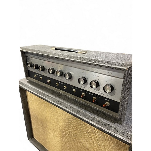Vintage 1965 Silvertone TWIN TWELVE Tube Guitar Combo Amp