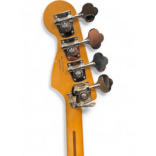 Used Fender Player Plus Active Jazz Bass Olympic Pearl Electric Bass Guitar
