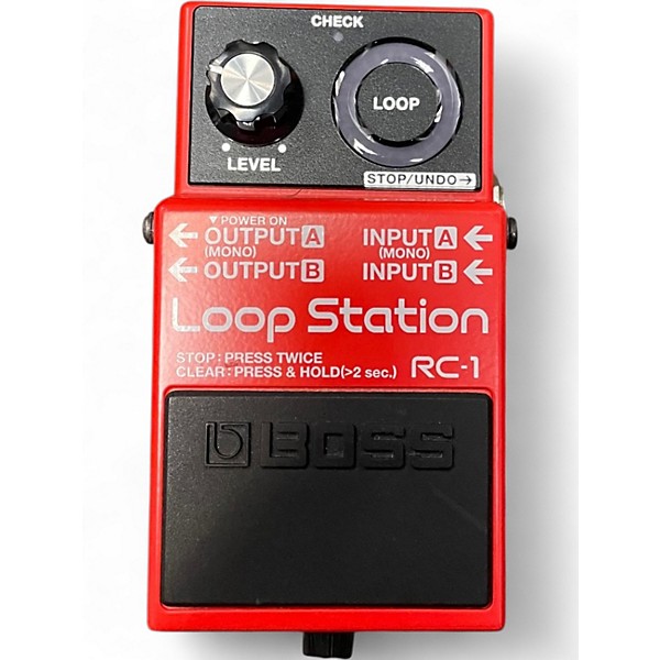 Used BOSS RC1 Loop Station Pedal