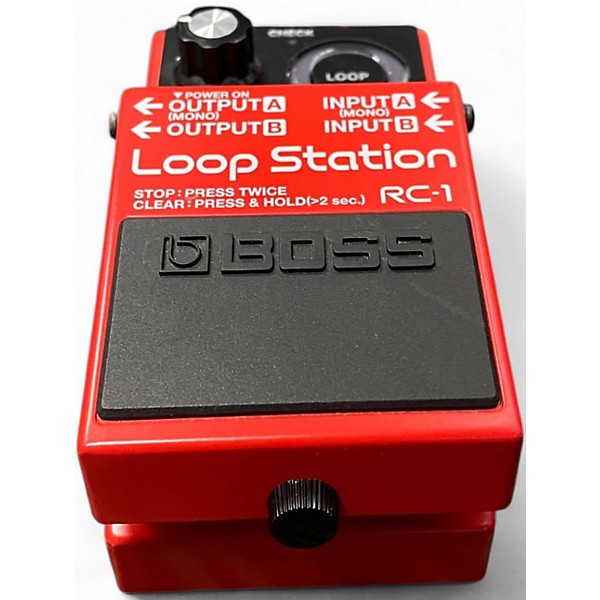 Used BOSS RC1 Loop Station Pedal