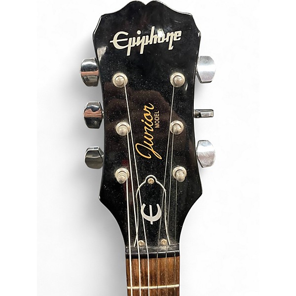 Used Epiphone Les Paul Junior 2 Color Sunburst Solid Body Electric Guitar