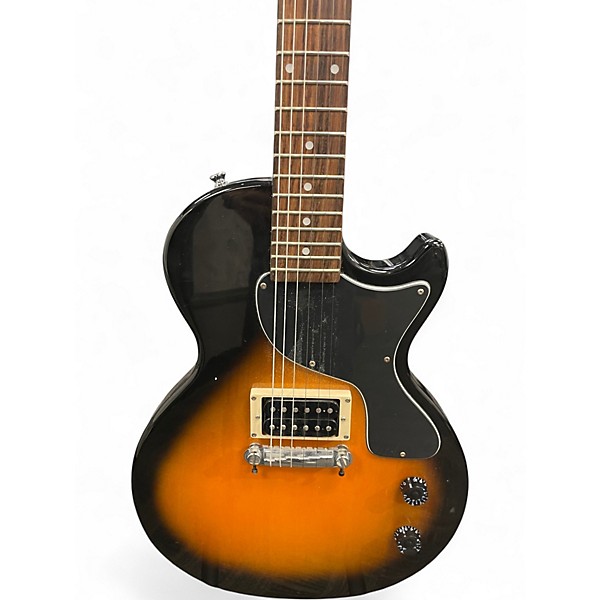 Used Epiphone Les Paul Junior 2 Color Sunburst Solid Body Electric Guitar