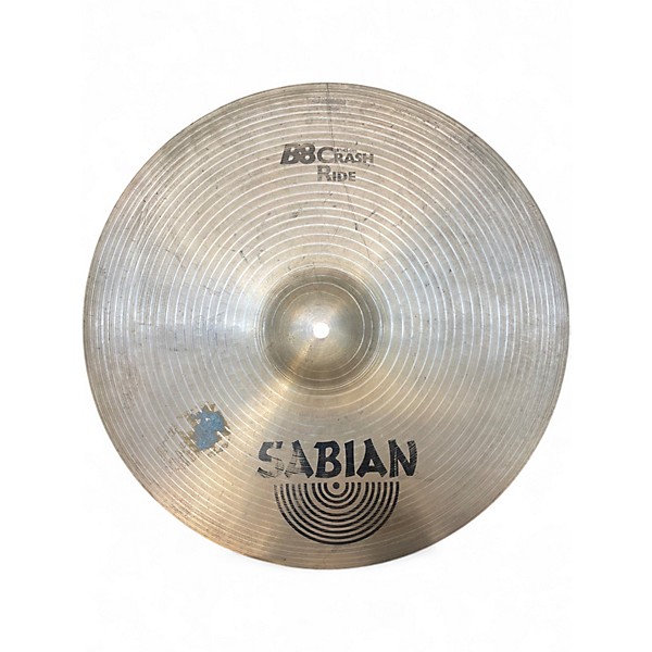 Used SABIAN 18in B8 Crash Ride Cymbal