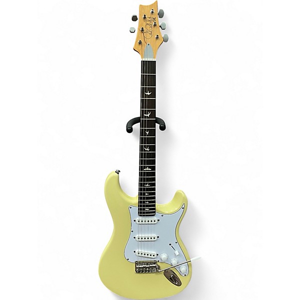 Used PRS SE Silver Sky Moon White Solid Body Electric Guitar