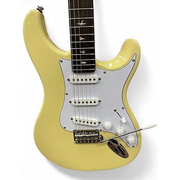 Used PRS SE Silver Sky Moon White Solid Body Electric Guitar