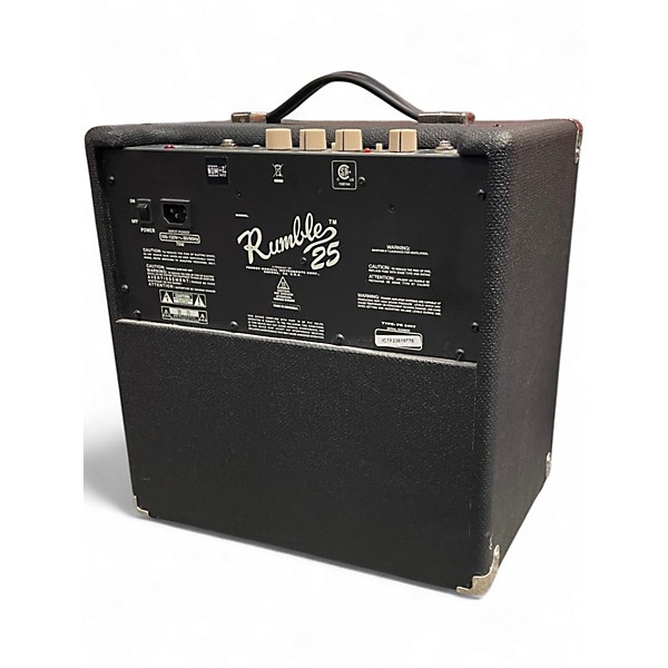 Used Fender Rumble V3 25w 1x8 Bass Combo Amp