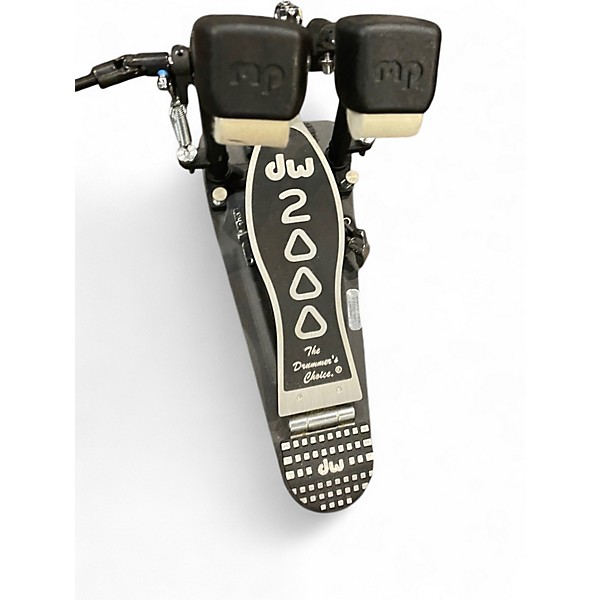 Used DW 2000 Series Double Double Bass Drum Pedal